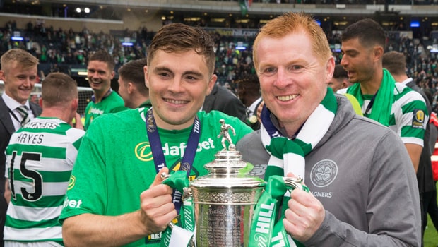 Neil Lennon Celtic 2019-Scottish Cup Champion