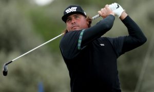 USAs-Pat-Perez-tees-off-on-the-second-during-day-two-of-The-Open-Championship-2017-at-Royal