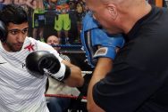 Virgil Hunter and Amir Khan Boxing