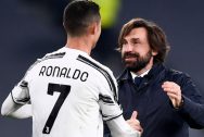 Andrea Pirlo and Cristiano Ronaldo