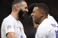 Kylian Mbappe and Karim Benzema France